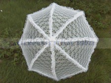 Кружевной зонт-купол