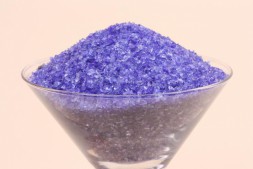 Синий кристаллический песок