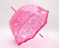 Зонт цветное кружево