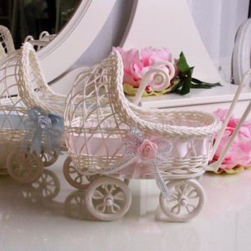 Плетеные коляски для конкурса