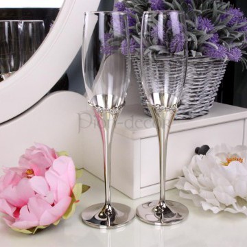 Свадебные бокалы «Fiocco» для шампанского