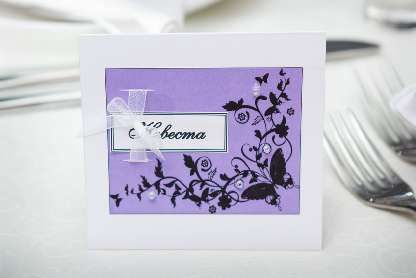 Оригинальные приглашения на свадьбу